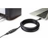 Renkforce USB kabel USB 3.2 Gen1 USB-A zástrčka, USB-A zásuvka 10.00 m černá RF-4598346