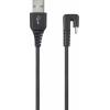 Renkforce USB kabel USB 2.0 USB-C ® zástrčka, USB-A zástrčka 1.00 m černá RF-4609276
