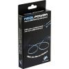 RealPower USB kabel USB 2.0 USB-A zástrčka, USB Micro-B zástrčka 0.75 m zelená s LED 187656