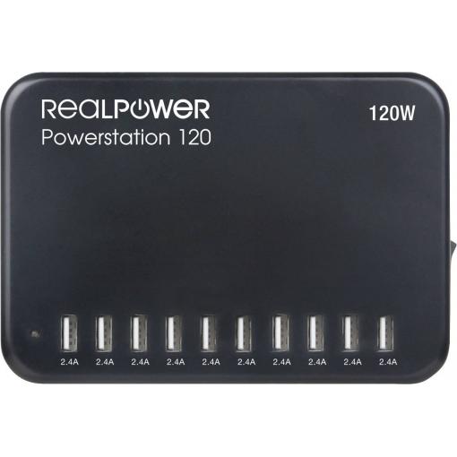 RealPower Powerstation 120 systém nabíjení a řízení stanice