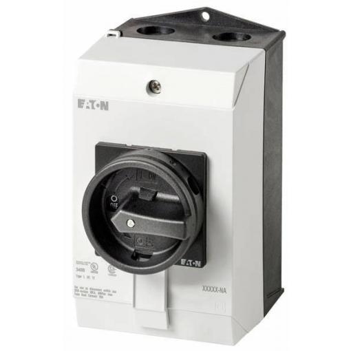 Eaton P1-25/I2/SVB-SW/HI11-NA údržbový spínač pro upevnění na podlaze , zablokovatelný 690 V černá 1 ks