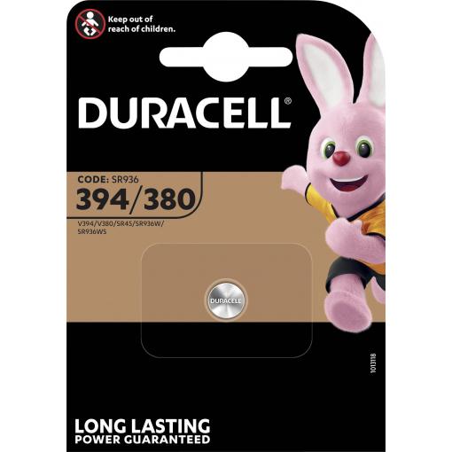 Duracell knoflíkový článek 394 1.55 V 1 ks 84 mAh oxid stříbra SR936