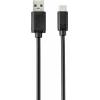 Renkforce USB kabel USB 2.0 USB-C ® zástrčka, USB-A zástrčka 1.00 m černá s antimikrobiálním povrchem RF-4699378