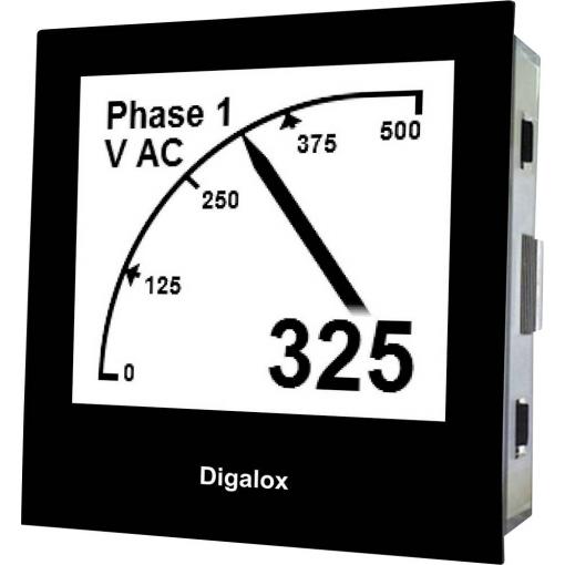 TDE Instruments Digalox DPM72-MPN+-RS485 digitální panelový měřič