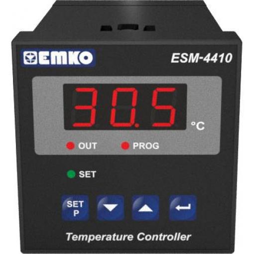 Emko ESM-4410.5.14.0.1/00.00/2.0.0.0 2bodový regulátor termostat Pt1000 -50 do 400 °C relé 7 A (d x š x v) 95 x 48 x 48 mm