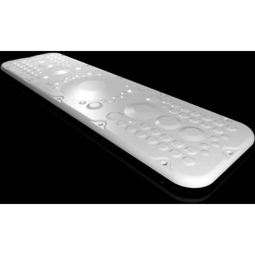 Rittal AX 2564.300 2564300 Přírubová deska (d x š) 149 mm x 534 mm plast šedá 1 ks