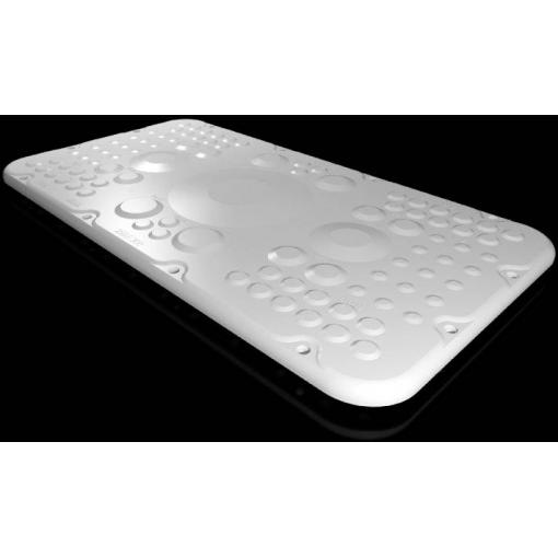 Rittal AX 2566.300 2566300 Přírubová deska (d x š) 221 mm x 401 mm plast šedá 1 ks