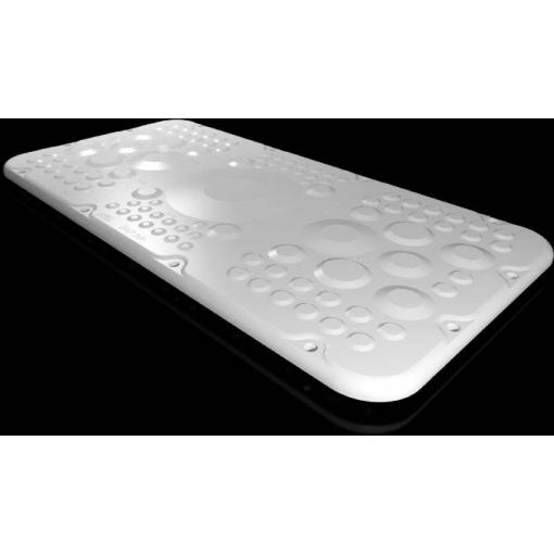 Rittal AX 2567.300 2567300 Přírubová deska (d x š) 221 mm x 436 mm plast šedá 1 ks
