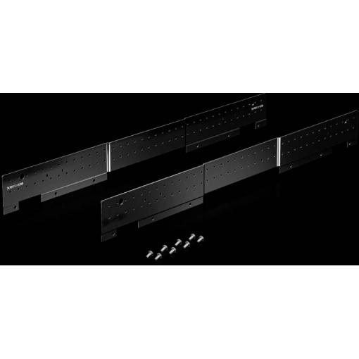 Rittal 5302112 19 palec lišty pro datové skříně variabilní upevňovací lišty Vhodné pro hloubku skříně: 1200 mm černá