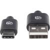 Manhattan USB kabel USB 2.0 USB-A zástrčka, USB-C ® zástrčka 3.00 m černá 354936