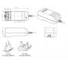 Egston 003920494 zásuvkový napájecí adaptér, stálé napětí, s adaptérem pro Evropu, s britským adaptérem, 24 V/DC, 1.25 A, 30 W