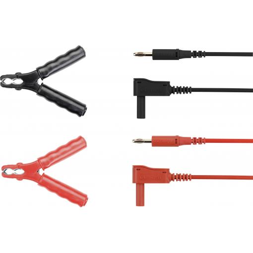 Schützinger DI SET 7629 / PZL měřicí kabel zástrčka 4 mm 1 ks