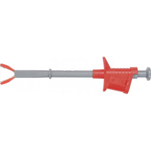Schützinger SKPS 7630 Ni / RT bezpečnostní měřicí svorka zásuvka 4 mm červená