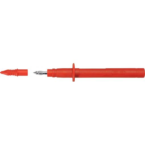 Schützinger SPS 2124 Ni / RT bezpečnostní zkušební hrot SPS 2124 Ni / RT zásuvka 4 mm červená 1 ks