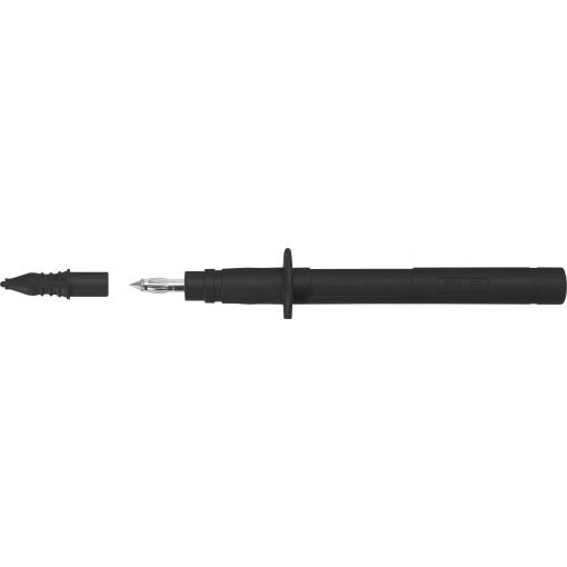 Schützinger SPS 2124 Ni / SW bezpečnostní zkušební hrot SPS 2124 Ni / SW zásuvka 4 mm černá 1 ks