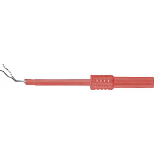 Schützinger ZPK 8188 Ni / RT zkušební svorka měřiče ZPK 8188 Ni / RT zásuvka 4 mm červená 1 ks