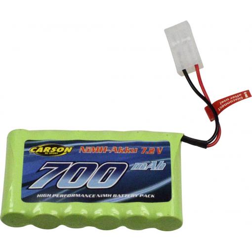 Carson Modellsport 608203 akupack NiMH (modelářství), 7.2 V, 700 mAh, zástrčka Tamiya