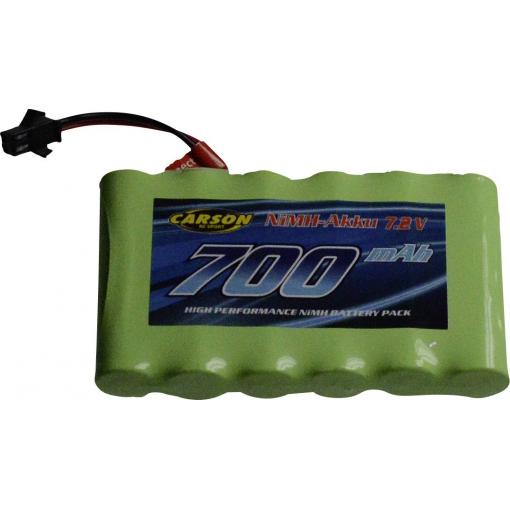 Carson Modellsport 608204 akupack NiMH (modelářství), 7.2 V, 700 mAh, JST