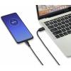 Renkforce USB kabel USB 2.0 USB-A zástrčka, USB Micro-B zástrčka 2.00 m černá s antimikrobiálním povrchem RF-4716836