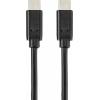 Renkforce USB kabel USB 2.0 USB-C ® zástrčka 1.00 m černá s antimikrobiálním povrchem RF-4716840