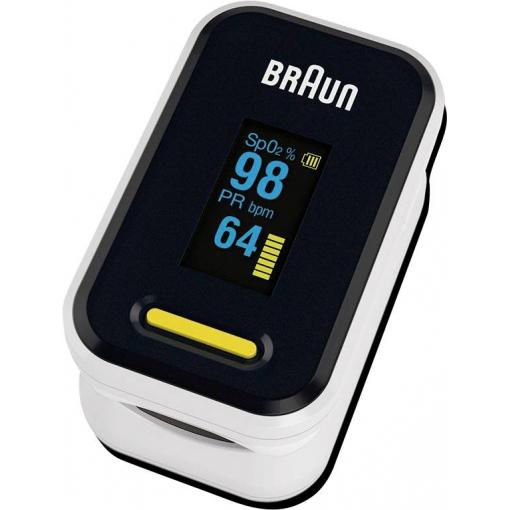 Braun YK-81CEU senzor otisků prstů měřič obsahu kyslíku v krvi YK-81CEU