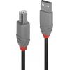 LINDY USB kabel USB 2.0 USB-A zástrčka, USB-B zástrčka 2.00 m černá 36673