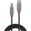 LINDY USB kabel USB 2.0 USB-A zástrčka, USB-B zástrčka 2.00 m černá 36673