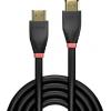 LINDY HDMI kabel Zástrčka HDMI-A, Zástrčka HDMI-A 10.00 m černá 41071 4K UHD, pozlacené kontakty HDMI kabel