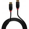 LINDY DisplayPort kabel Konektor DisplayPort, Konektor DisplayPort 5.00 m černá 41167 8K UHD, pozlacené kontakty Kabel DisplayPort