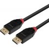 LINDY DisplayPort kabel Konektor DisplayPort, Konektor DisplayPort 5.00 m černá 41167 8K UHD, pozlacené kontakty Kabel DisplayPort