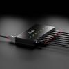LINDY 7 Port USB 3.0 Metall Hub 7 portů USB Hub černá