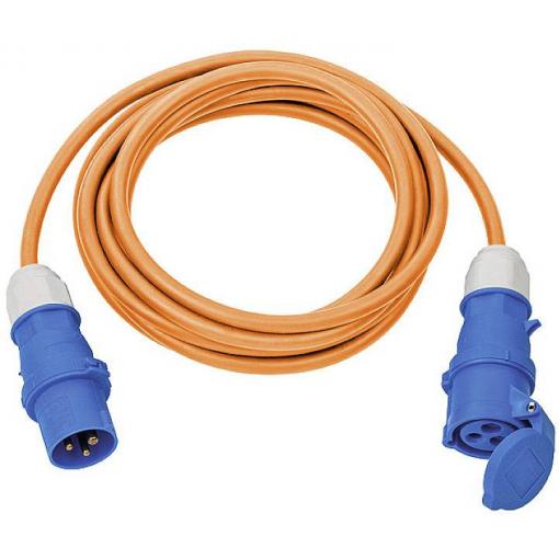 Brennenstuhl 1167650605 napájecí Kempingový prodlužovací CEE kabel, 16 A, oranžová, 5.00 m