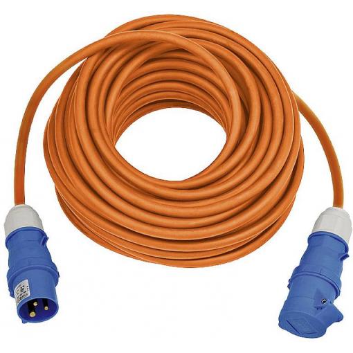 Brennenstuhl 1167650625 napájecí prodlužovací kabel 16 A oranžová 25.00 m H07RN-F 3G 2,5 mm²