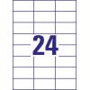 Avery-Zweckform 3474-200 70 x 37 mm papír bílá 5280 ks trvalé univerzální etikety 220 listů A4