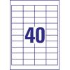 Avery-Zweckform 3657-200 48.5 x 25.4 mm papír bílá 8800 ks trvalé univerzální etikety 220 listů A4