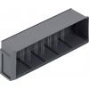 Alutec 66027 skladový box (d x š x v) 300 x 91 x 81 mm tmavě šedá 1 ks