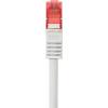 Renkforce RF-4724262 RJ45 síťové kabely, propojovací kabely CAT 6 S/FTP 20.00 m šedá s ochranou, pozlacené kontakty, samozhášecí 1 ks