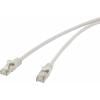 Renkforce RF-4724276 RJ45 síťové kabely, propojovací kabely CAT 5e F/UTP 3.00 m šedá s ochranou 1 ks