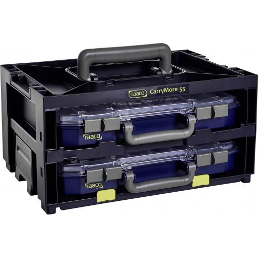 raaco CarryMore 55x2 kufřík na součástky (d x š x v) 278 x 386 x 195 mm Box Obsah 1 ks