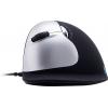 R-GO Tools HE (RGOHELELA) optická ergonomická myš, přenos USB, 5 tlačítko, 500 dpi, 1500 dpi, 2000 dpi, 3500 dpi, černá/stříbrná