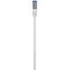 Renkforce RF-4732886 RJ45 síťové kabely, propojovací kabely CAT 6A S/FTP 2.00 m šedá flexibilní provedení, pozlacené kontakty 1 ks