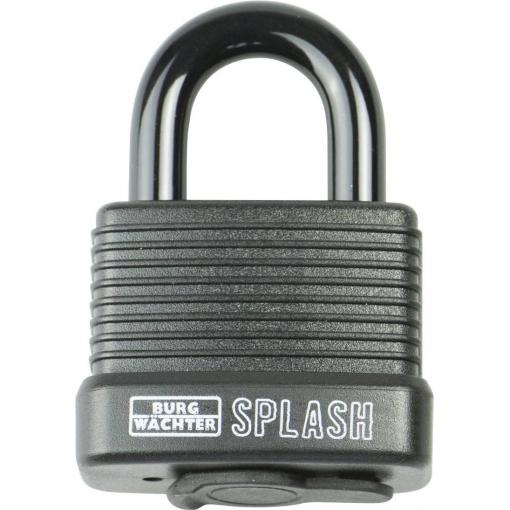 Burg Wächter Splash 470 45 Black SB visací zámek na klíč, hliník, plast