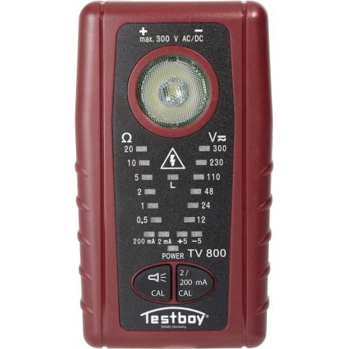 Testboy TV 800 zkoušečka průchodnosti, CAT III 300 V, akustika