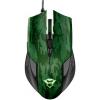 Trust GXT781 RIXA CAMO drátová myš USB maskáčová 6 tlačítko 800 dpi, 1200 dpi, 2400 dpi, 3200 dpi s podsvícením