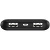 Ansmann PB212 powerbanka Li-Pol, 10000 mAh, Smart IC, microUSB, USB-C®, USB, černá, Indikátor stavu