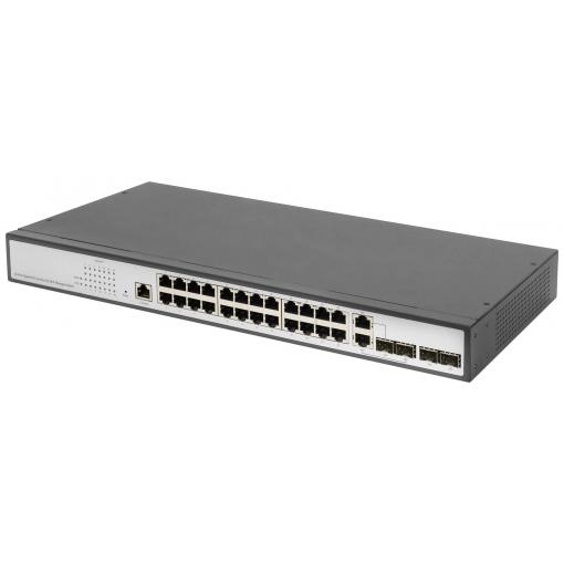 Digitus DN-80221-3 DN-80221-3 19 síťový switch 24 + 4 porty