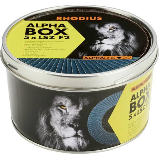 Rhodius 209314 LSZ F2 BOX vějířovitý brusný kotouč 5 ks
