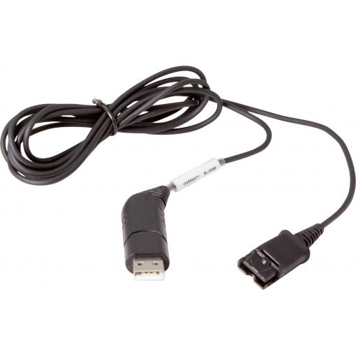 Auerswald USB kabel [1x USB - 1x QD zástrčka] 0 mm