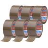 tesa tesapack 64014-501-00 lepicí páska hnědá (d x š) 66 m x 50 mm 6 ks