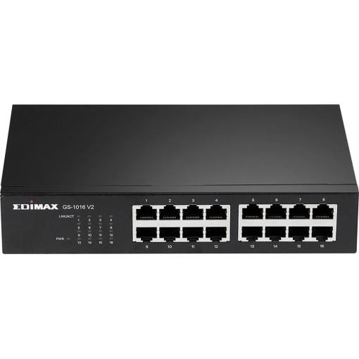 EDIMAX GS-1016 V2 GS-1016 V2 síťový switch 16 portů 10 / 100 / 1000 MBit/s